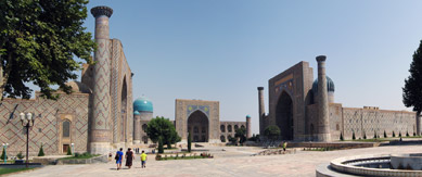 Площадь Регистан, Самарканд