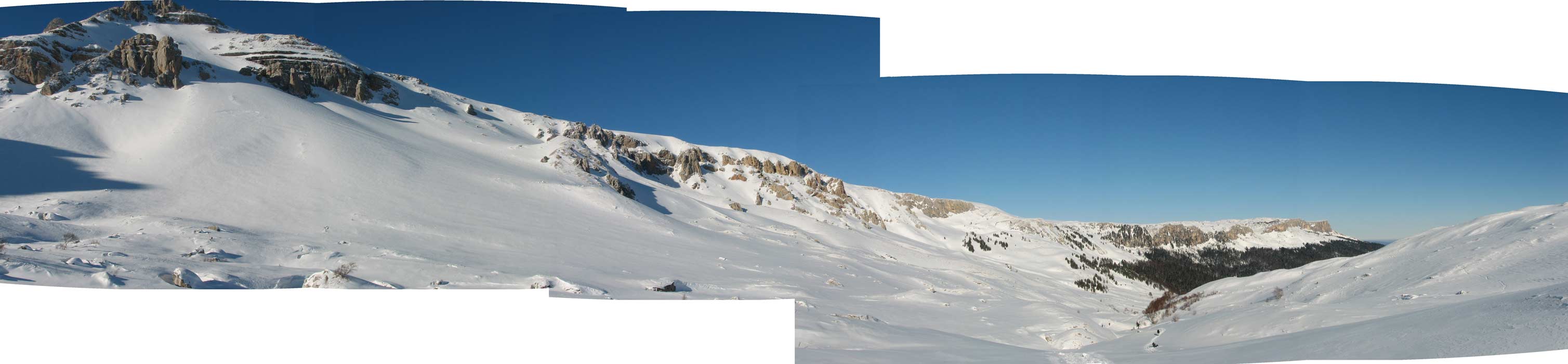 Спуск с пер. Гузерипль на север