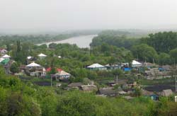Дон под дождем (с. Гремячье)
