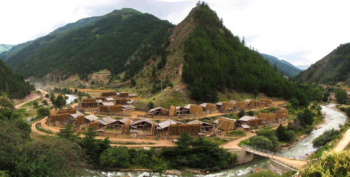 Litzju he valley
