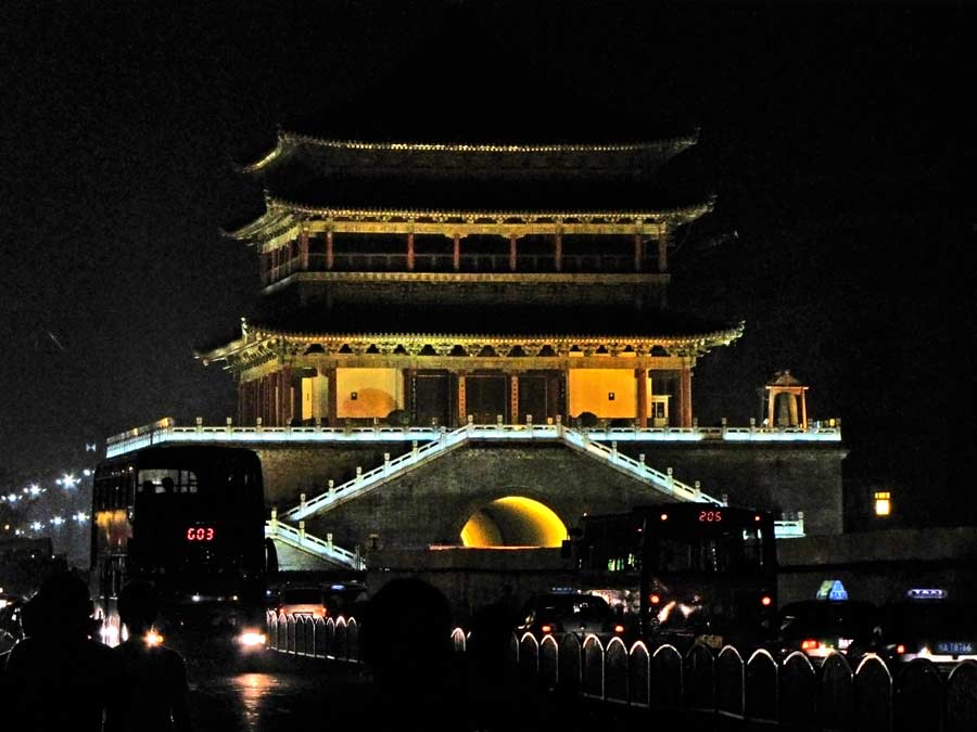 Bell tower in Xian