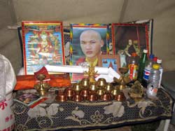 Although Dalai Lama is not in China today, he is a living symbol who unifies the tibetan nationality.