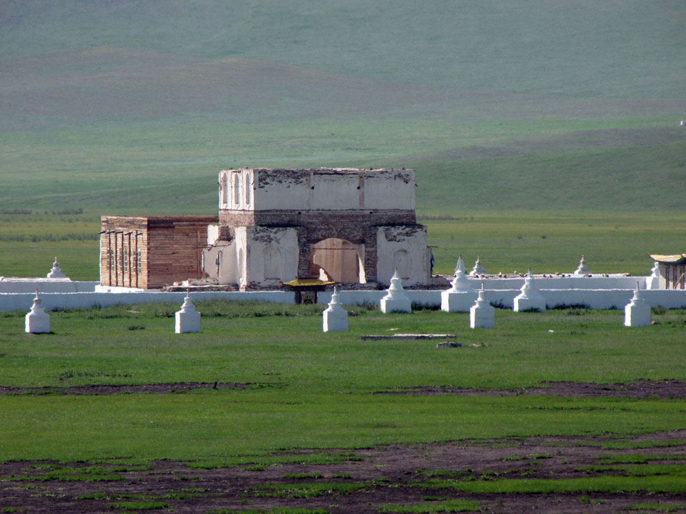 Сам Аланский дацан заброшен