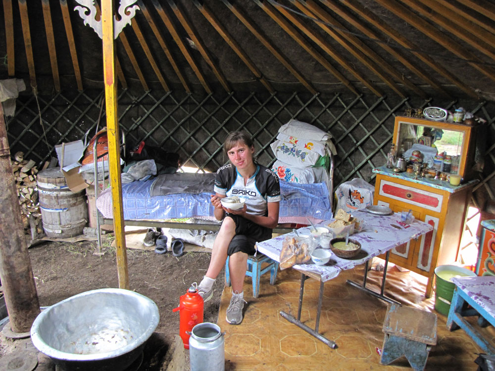 В гостях