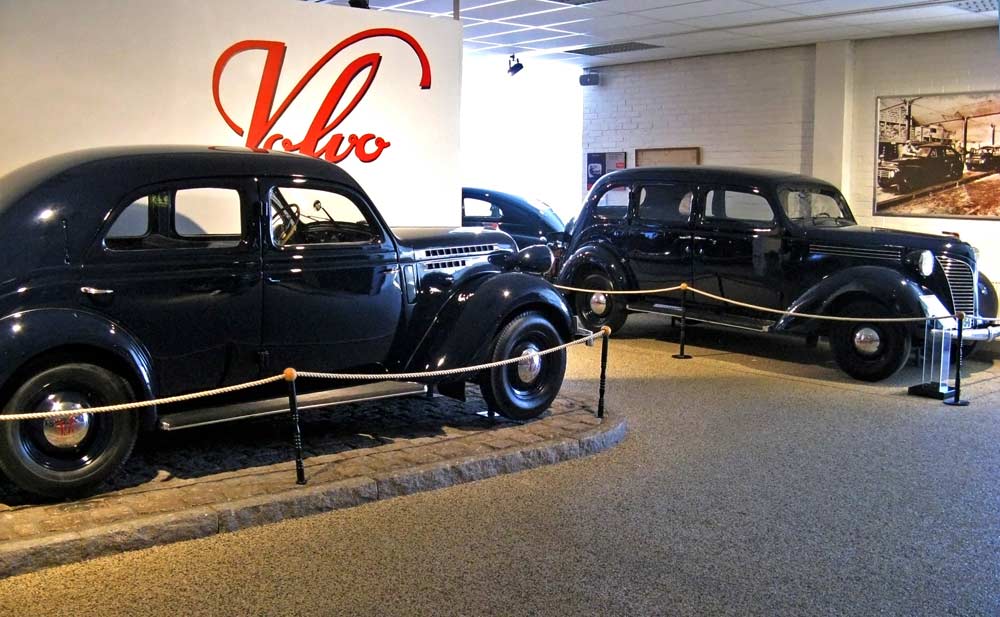 Inside the Volvo museum